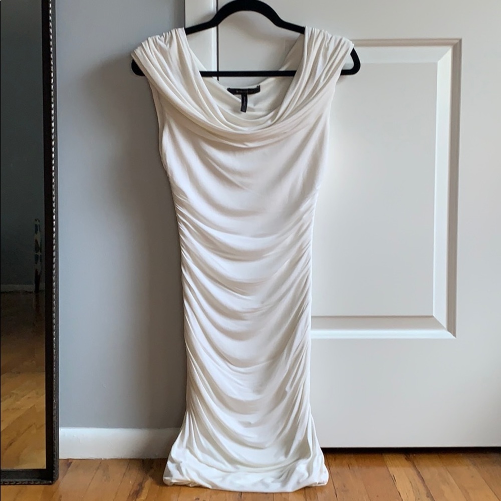 BCBG white dress